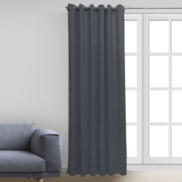 Штора Moda 200х268 см сірий Decora