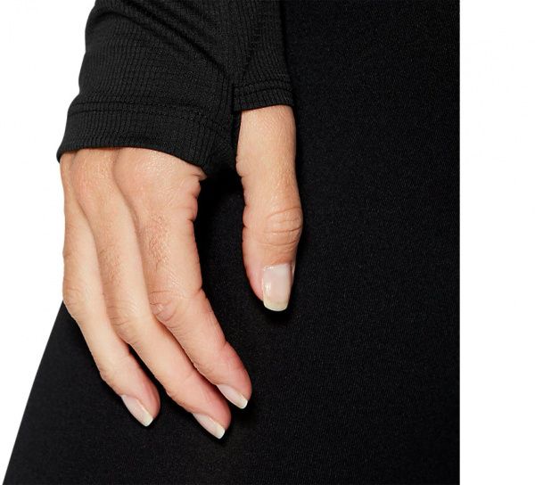 Джемпер Asics SILVER LS 1/2 ZIP TOP 2012A033-001 р. M черный