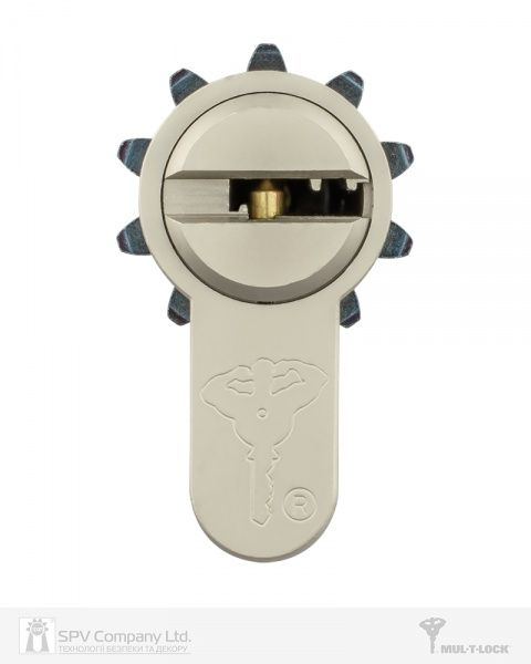 Цилиндр Mul-T-Lock INTEGRATOR 33x33 ключ-ключ 66 мм никель CGW