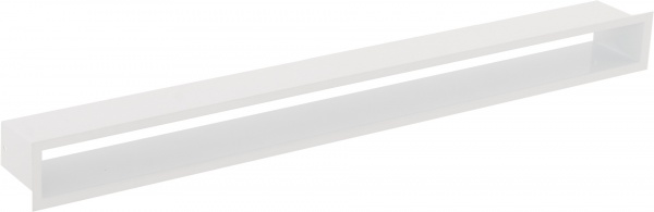 Решітка камінна 4Fire тунель 80x7x8 см біла