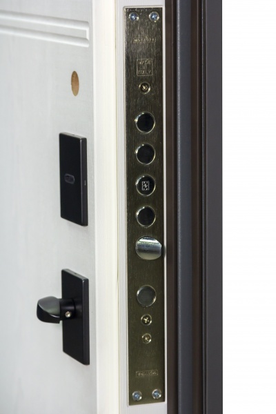 Двері вхідні Булат Термо Мегаполис 528 мусонне дерево / мусонне дерево світле 2050x850 мм праві