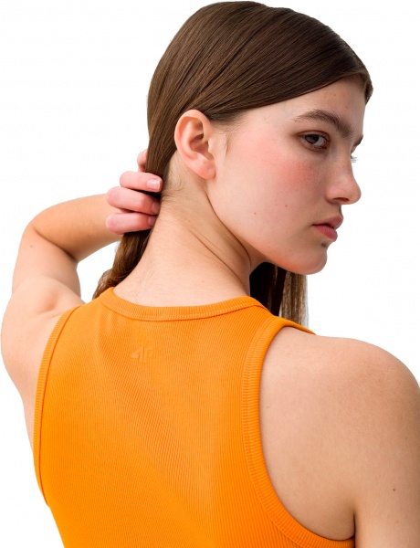 Футболка 4F TSHIRT F0767 4FSS23TTSHF0767-70S р.S помаранчевий