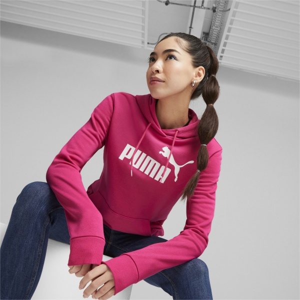 Джемпер Puma ESS LOGO HOODIE TR (S) ORCHID SHADOW 58679796 р.S рожевий