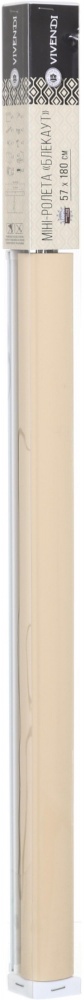 Ролета blackout Vivendi C108 персик 57x180 см