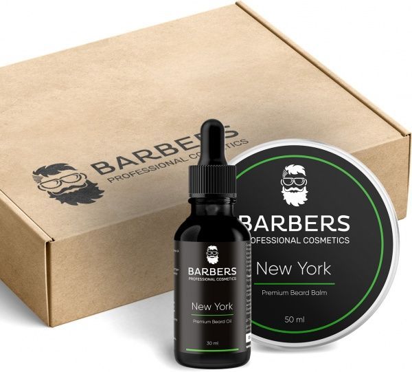 Подарунковий набір Barbers New York для догляду за бородою