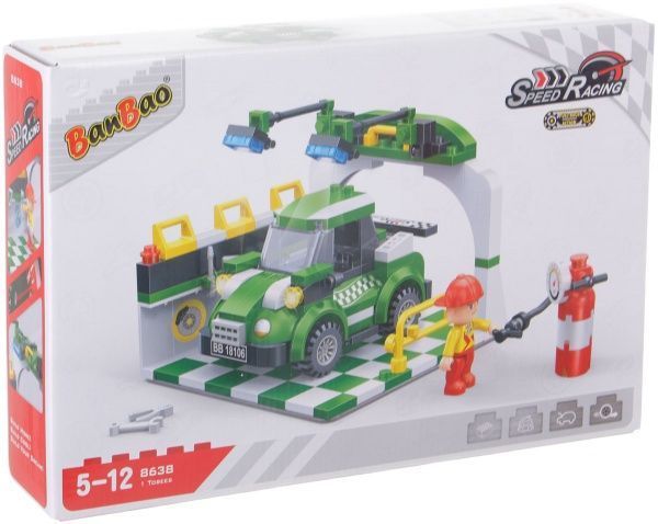 Конструктор BanBao Speed Racing Ремонтна станція 2 8638