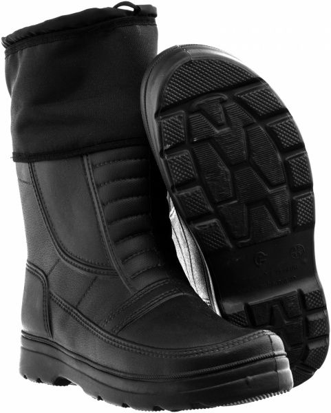 Сапоги Гофра с затяжкой р.4243 черный