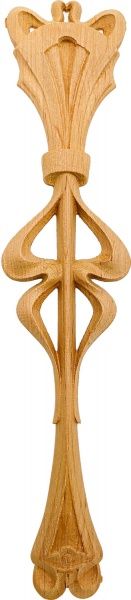 Декоративна панель дерев'яна вертикальна 1 шт. DV.13.60 54х250x6 мм 