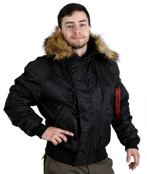 Куртка Chameleon Аляска Slim Fit N-2B 44-46 black