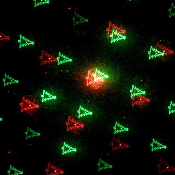 Проектор лазерный ФАZА LSP-RG-2 встроенный светодиод (LED) 