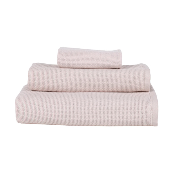 Полотенце махровое La Nuit Sauna 33x70 см светло-розовое