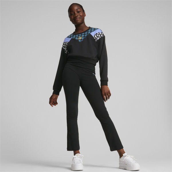 Світшот Puma CLASSICS 90 S PREP CREW TR G 67031701 р. 140 чорний