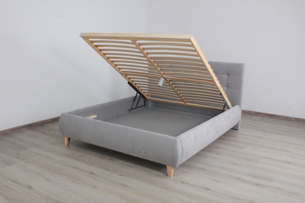 Кровать Элегант ЕпиСофт 30 160x200 см серый 