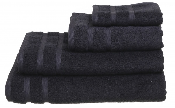 Полотенце махровое Bamboo 70x140 см черный La Nuit 