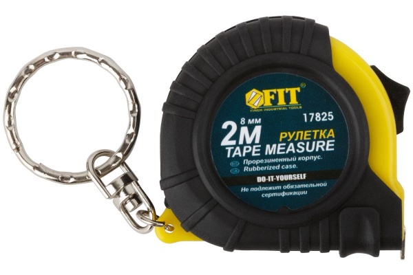 Рулетка FIT брелок 17825 2 м x 8 мм