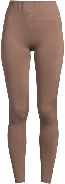 Лосины Casall SEAMLESS GRAPHICAL RIB HIGH WAIST TIGHTS 22610-446 р.L коричневый