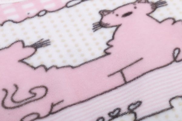 Слюнявчик велюр 668-517 молочно-розовый 