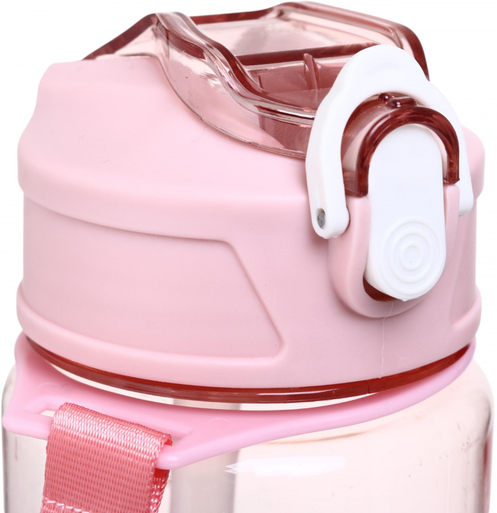 Пляшка для води Maxmark Motivation 750 мл рожева