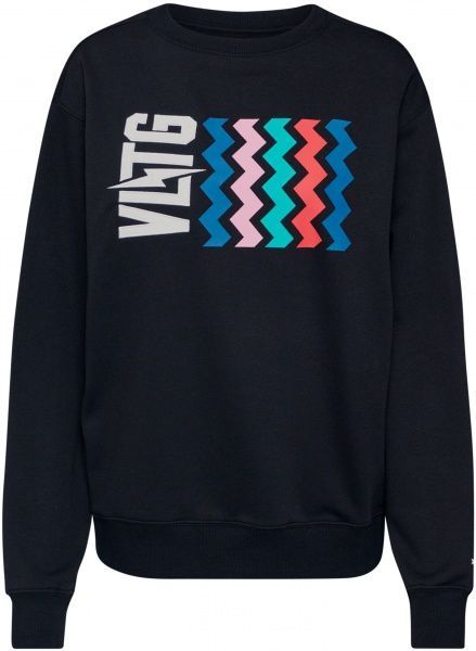 Свитшот Converse Voltage Crew 10018394-001 р. L черный