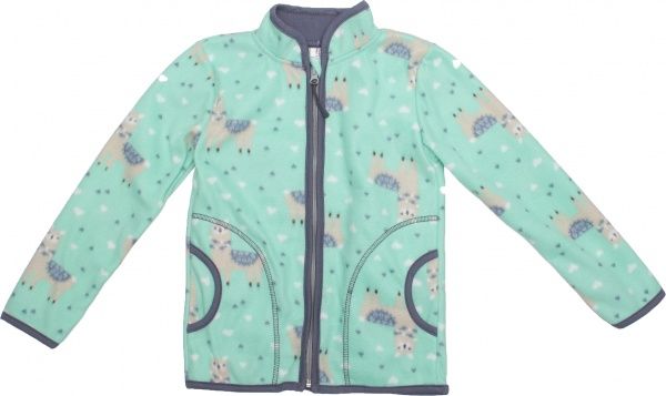 Кофта для дівчаток Luna Kids флісова р.128 салатовий 