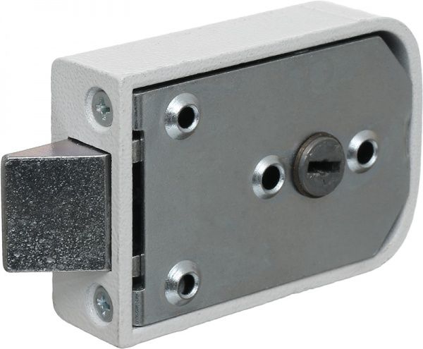 Дверний замок вхідний Голеол ЗН-7 КБ білий