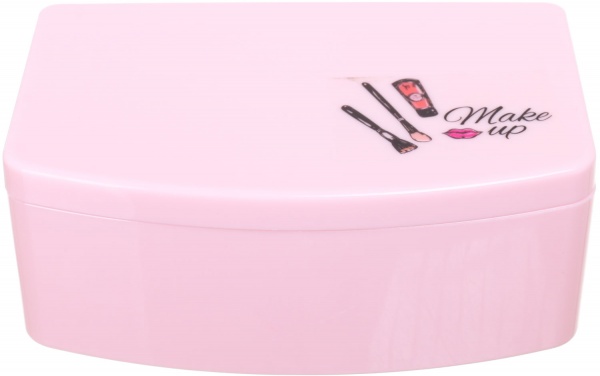 Органайзер для косметики із дзеркалом NR 17610004 рожевий 