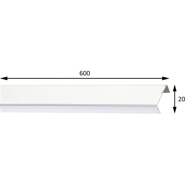 Плитка Cerossa Ceramica Лістелло срібло 2x60 (НС) new 