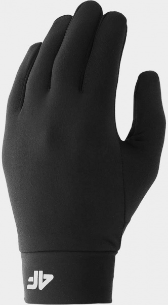 Рукавички 4F GLOVES CAS U013 4FAW22AGLOU013-20S р. S чорний