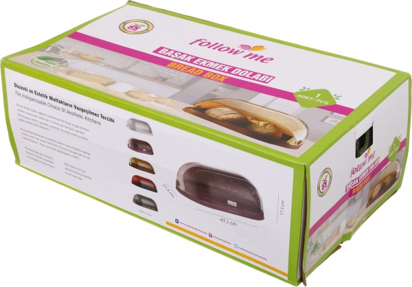 Хлібниця 110102-purple-pink Follow Me