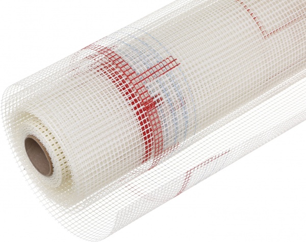Стеклосетка штукатурная щелочестойкая BauGut Professional 4x4,9 мм 155 г/кв.м 11 кв.м