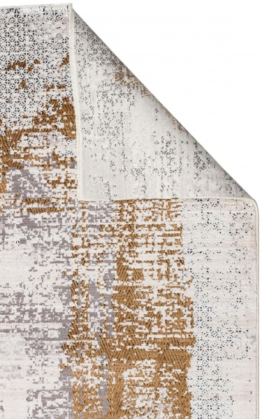 Килим Ekohali Milano MLN 01 Silver Gold 200x300 см 