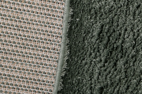 Ковер Ozkaplan Karpet GOLD SHAGGY O dark green 100х200 см 