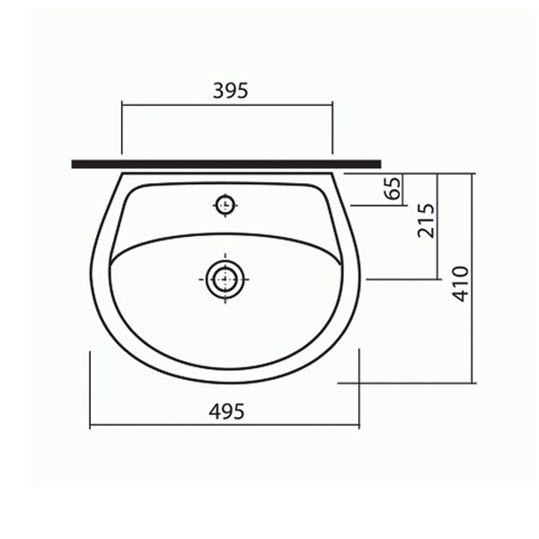 Умывальник Kolo Idol 50 M1115000U