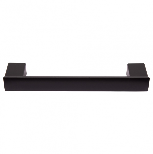 Меблева ручка накладна Comit P64202712 128 мм матовий чорний