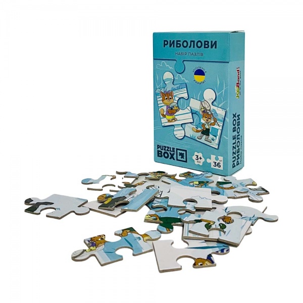 Пазл JoyBand-Bontoy Риболови 36 елементів PB02