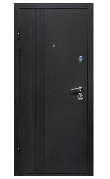 Двери входные Двері БЦ Синевир (Дуб Грифель) черный муар 2050x860 мм левые