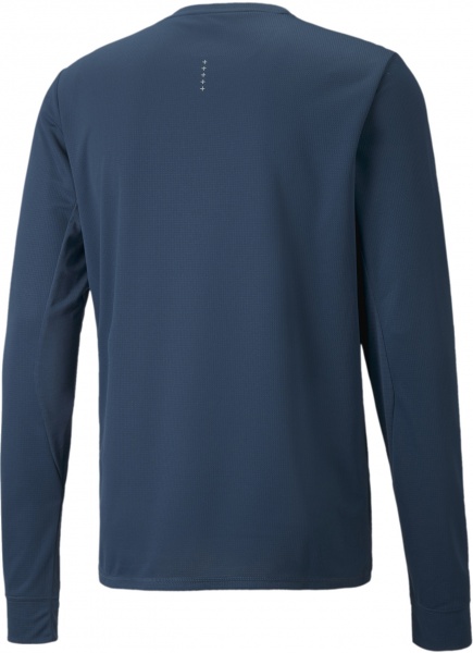 Футболка Puma RUN FAV LS TEE 52021065 р.S синій