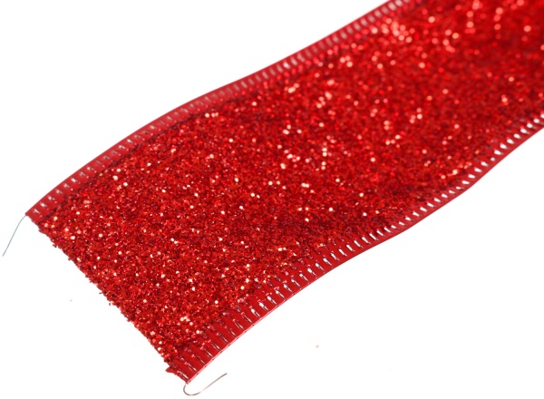 Лента декоративная с блестками 38х2700 мм ANM800700 