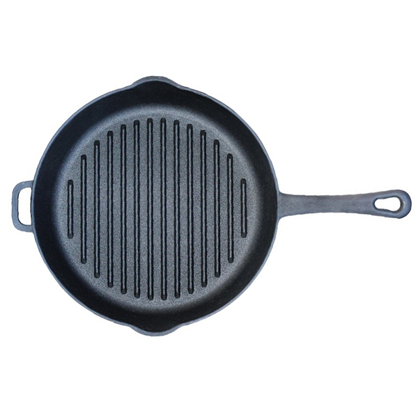 Сковорода-гриль круглая чугунная 26 см 1126 Biol