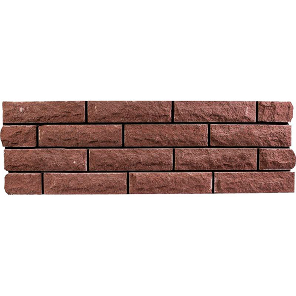 Цегла гіперпресована Літос Скеля пустотіла Бордо