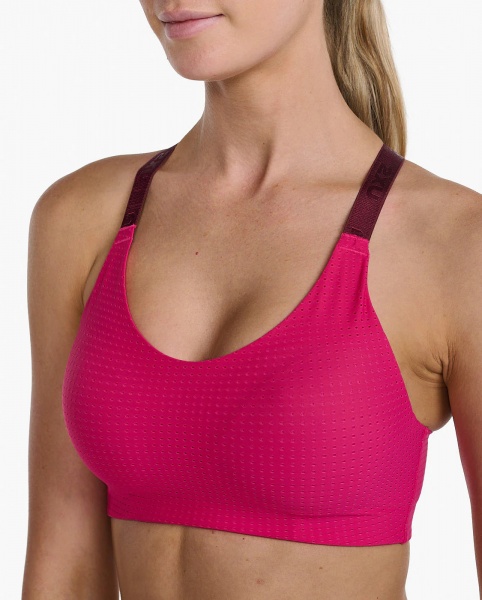 Бра 2XU Aero Medium Impact Bra WR6347a_FSA/TRU р.M рожевий