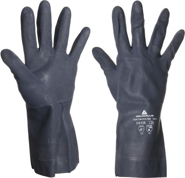 Рукавички Delta Plus VE509NO з бавовняною підкладкою з покриттям неопрен XL (10) VE509NO10