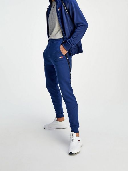 Штани Tommy Hilfiger FLEECE CUFFED TAPE PANT S20S200367-C7H р. XL синій