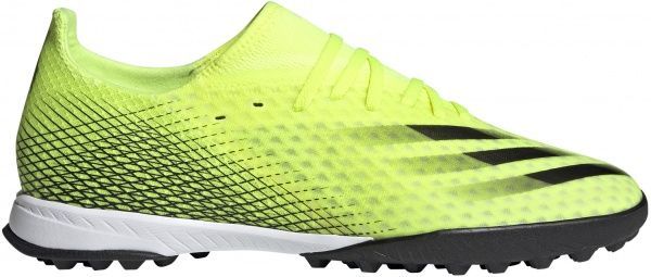 Бутсы Adidas X GHOSTED.3 TF FW6944 р. UK 8,5 желтый