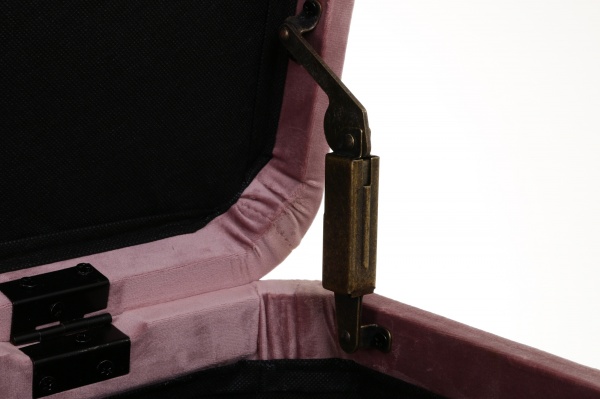 Скриня-пуф для зберігання Christophe пудровий 120х38х42 см 