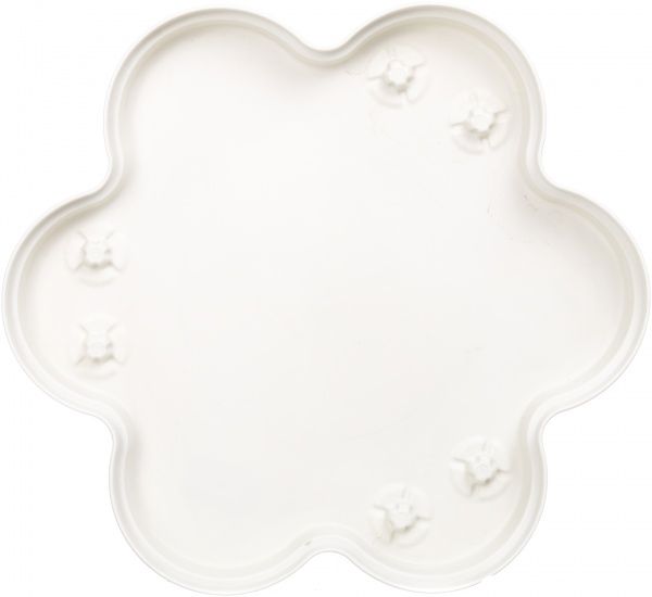 Подставка для растений Рома 8,8 л для тройного горшка фигурный лен 