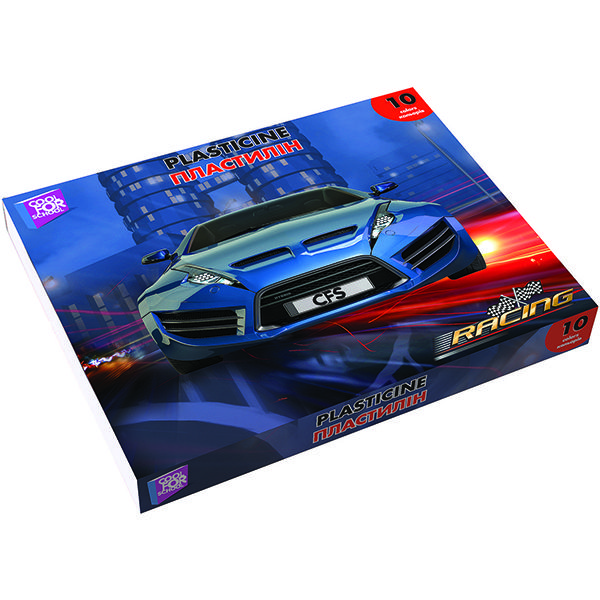 Пластилин Racing, 10 цветов CF60205 Cool For School