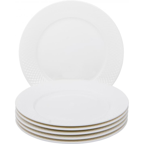 Набір тарілок обідніх Julia Vysotskaya 25,5 см 6 шт. Wilmax