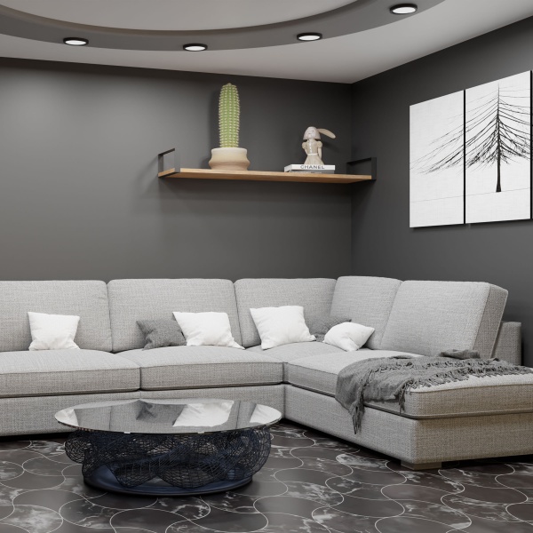 Кронштейн для полиць Valore Прямокутник Loft SB-R-28