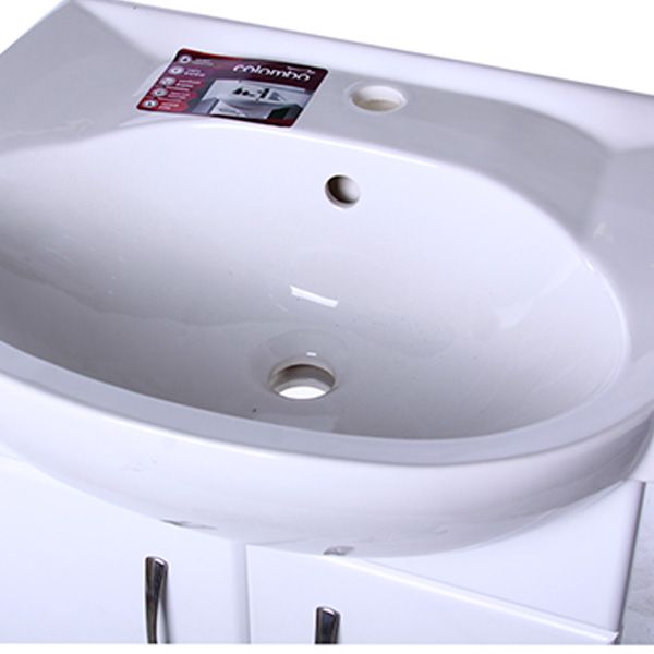 Тумба з умивальником Сансервіс Solas SL-56 56 см біла